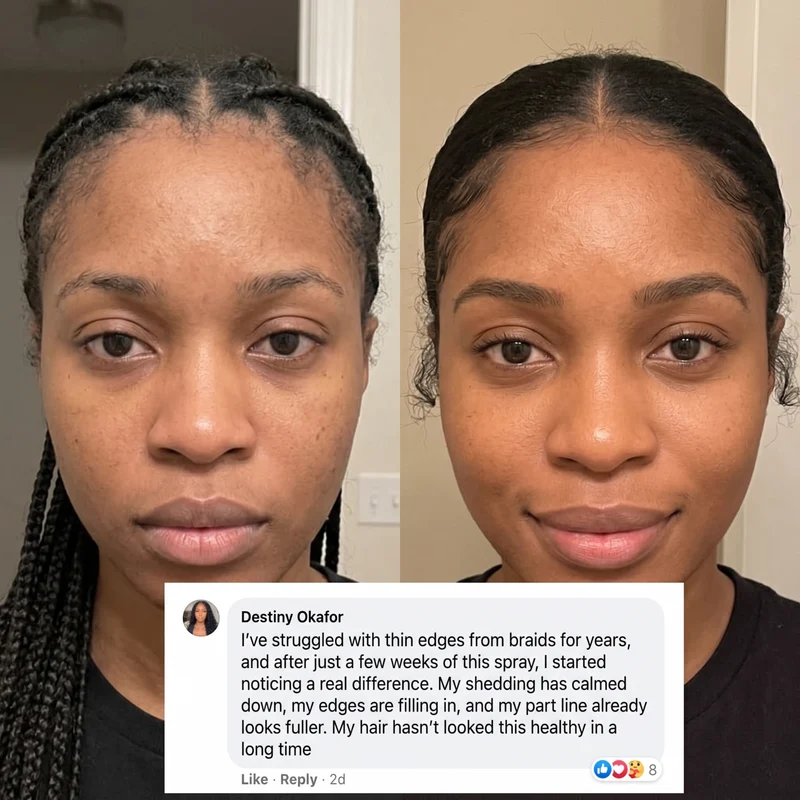 Rosemary + Rice Water Spray