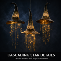 Star Glow Witch Hat
