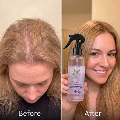 Rosemary + Rice Water Spray