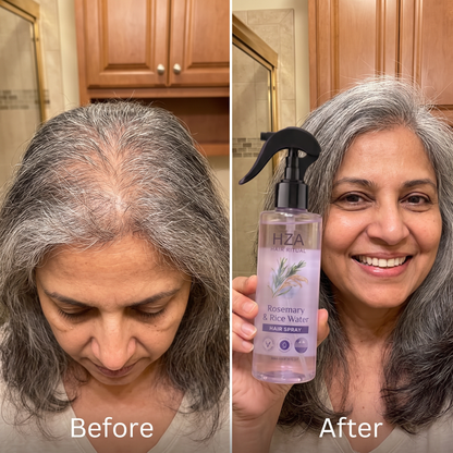 Rosemary + Rice Water Spray