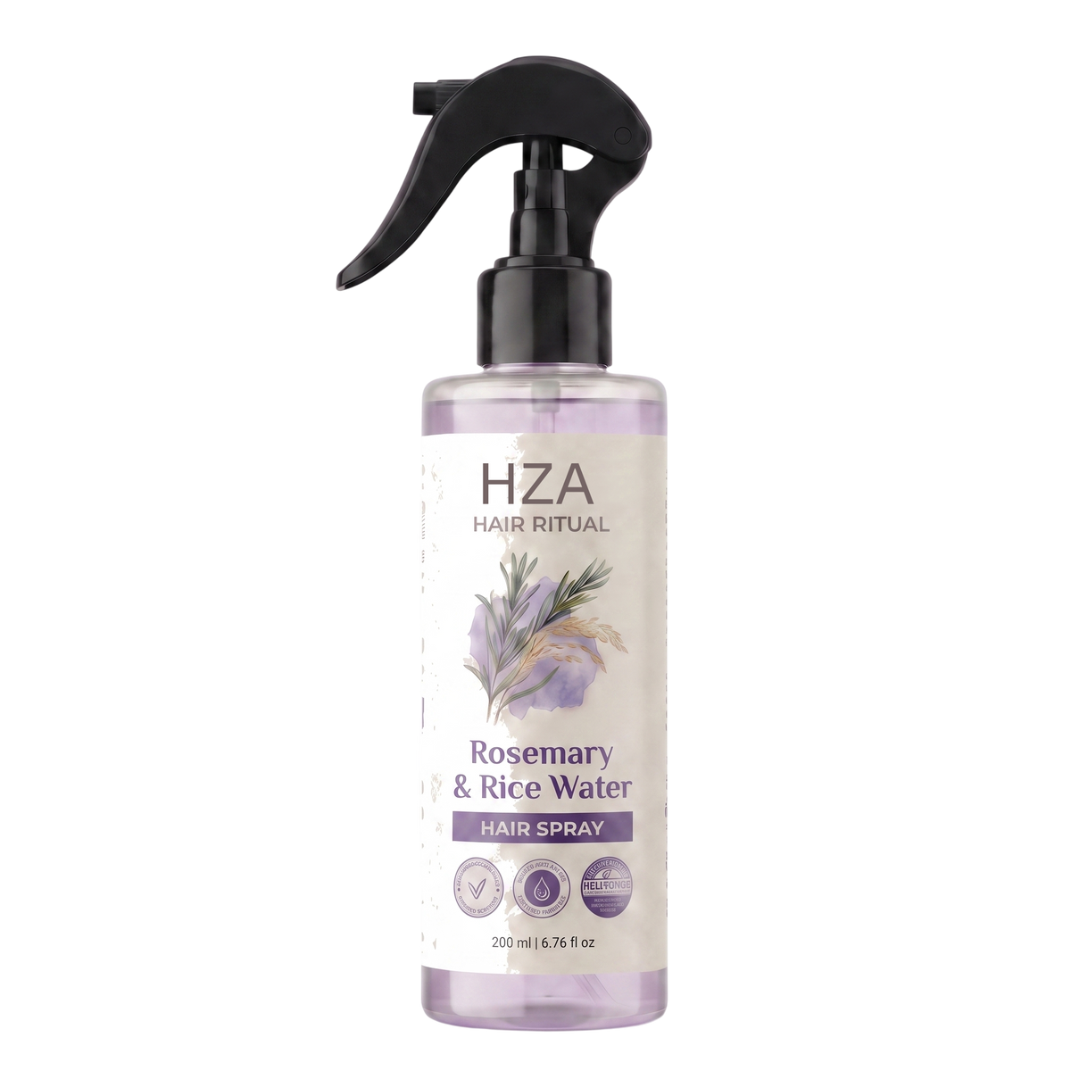 Rosemary + Rice Water Spray