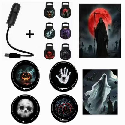 🎄👻 ✨ 60,000+ Sold — Plug & Play HD Holiday Projector for Christmas & Halloween Decor